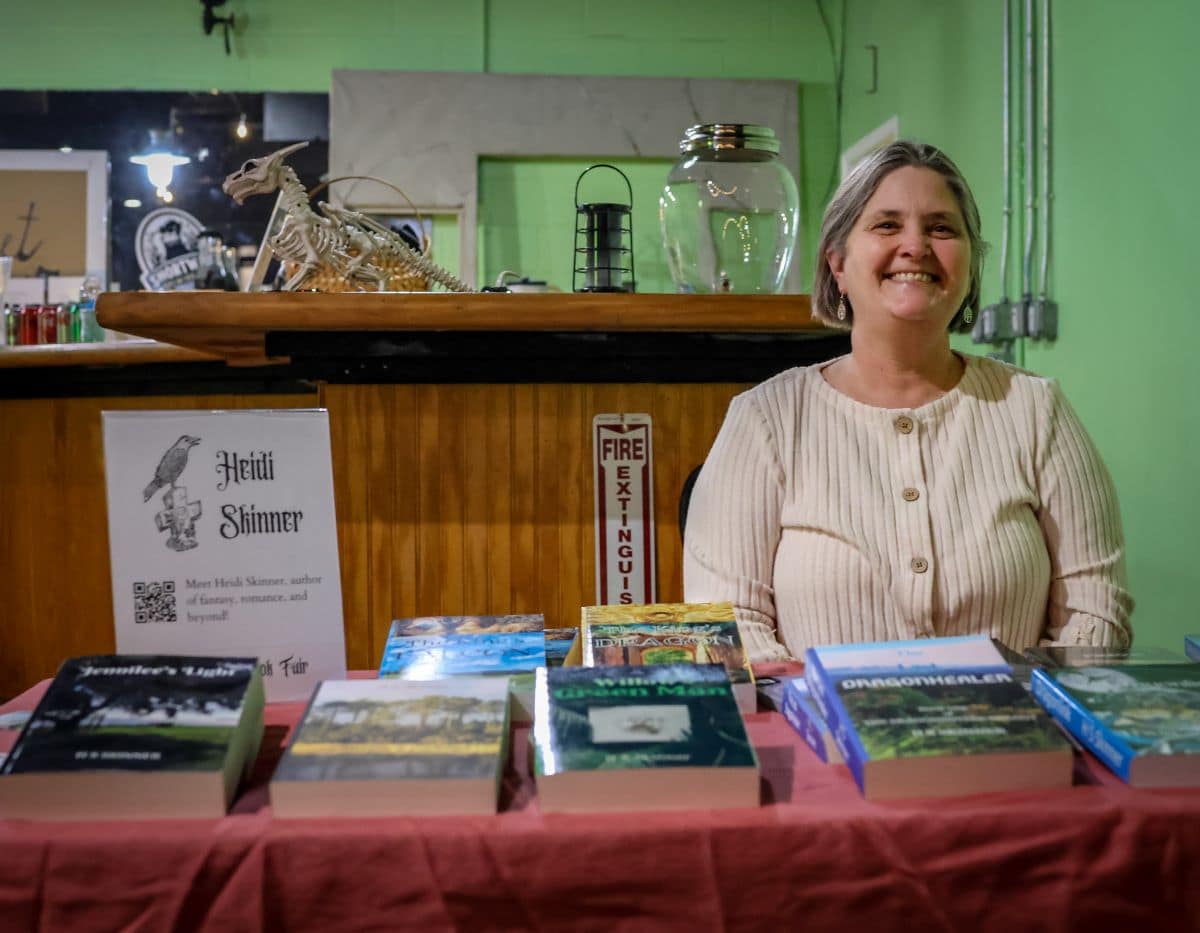 Heidi Skinner at the Book Fair by L Terrell Gould III