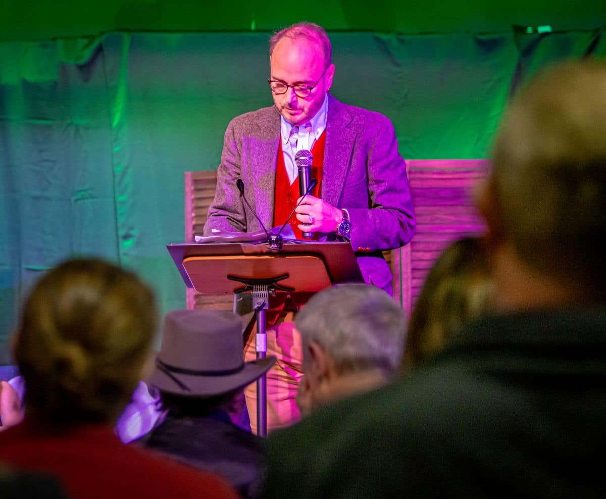 Alex Russell Reading Taste of Robins Photo by L Terrell Gould III