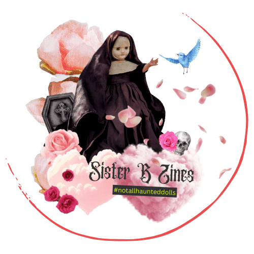 25-04 Sister B Zines Sticker