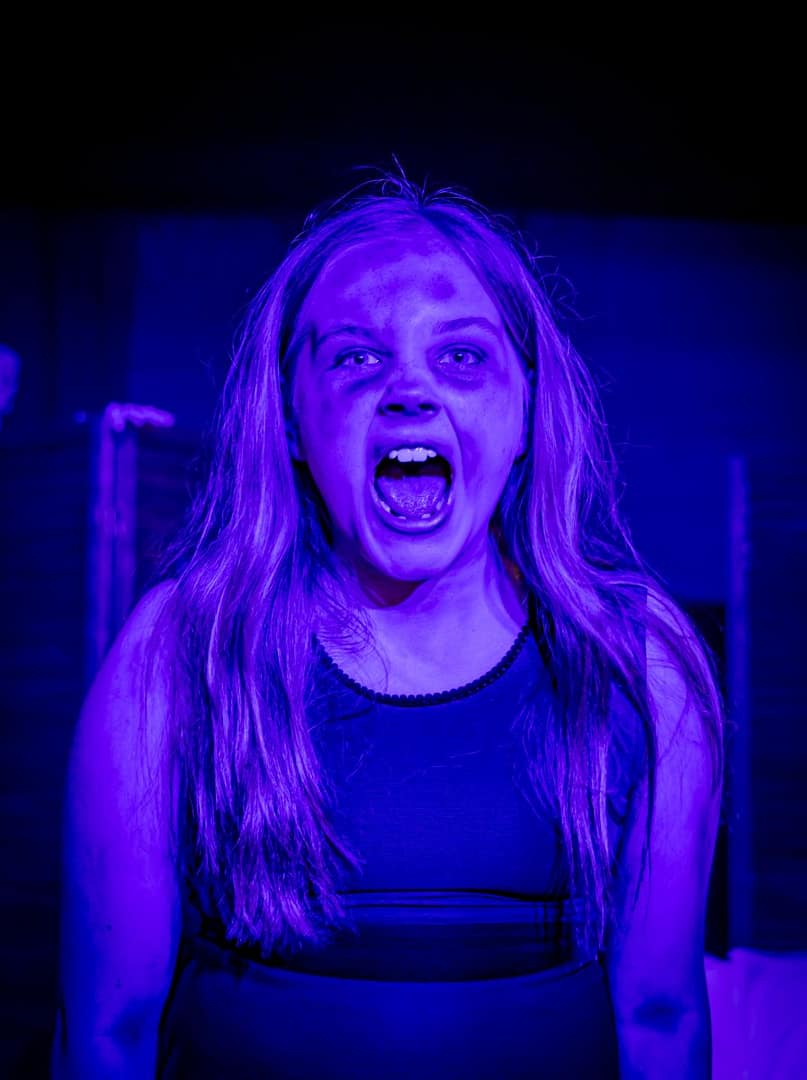 Kennedy Brooks in her role as Abigail Rumbarrel